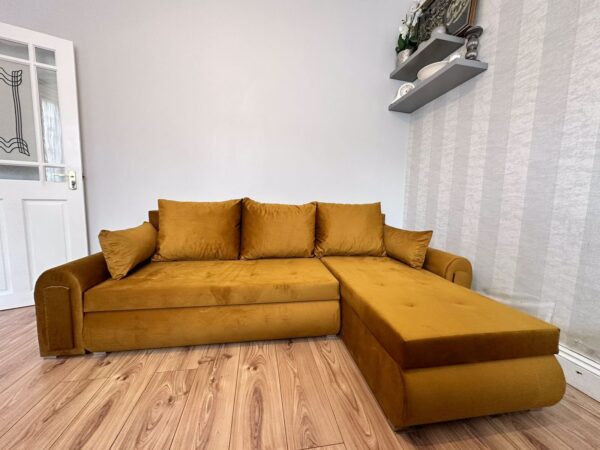Berlin Corner Ottoman Sofa Bed