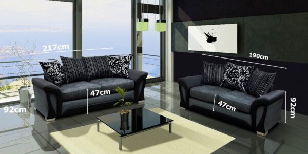 Shannon 3+2 seater sofa set