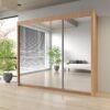 Milan Mirror Sliding Door Wardrobe