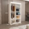 Milan Mirror Sliding Door Wardrobe