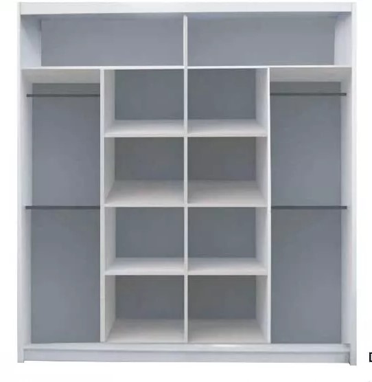Oslo Mirror Bedroom Sliding Wardrobe