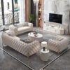 Luxury Italian chesterfield 3+2