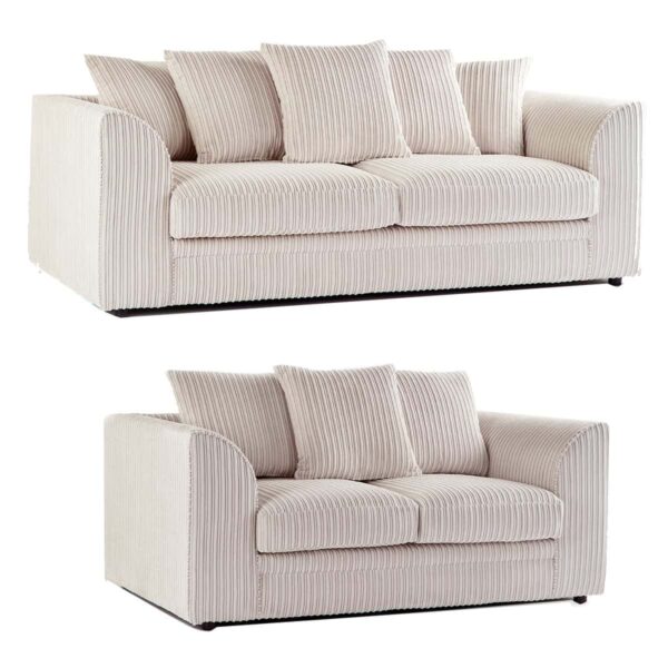 Dylan Jumbo Cord Fabric Sofa - (3+2 Sofa Set)