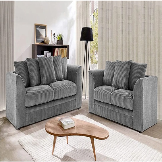 Dylan Jumbo Cord Fabric Sofa - (3+2 Sofa Set)