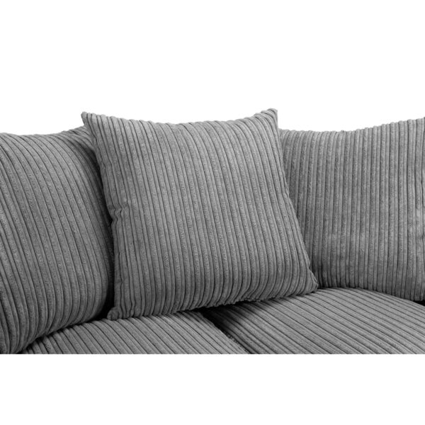 Dylan Jumbo Cord Fabric Sofa - (L shape, corner sofa)