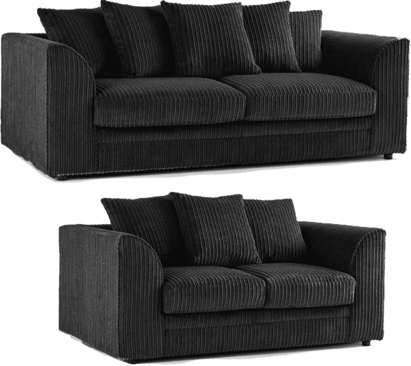 Dylan Jumbo Cord Fabric Sofa - (3+2 Sofa Set)
