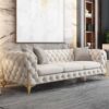 Luxury Italian chesterfield 3+2