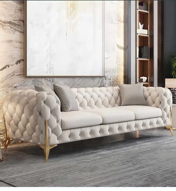 Luxury Italian chesterfield 3+2