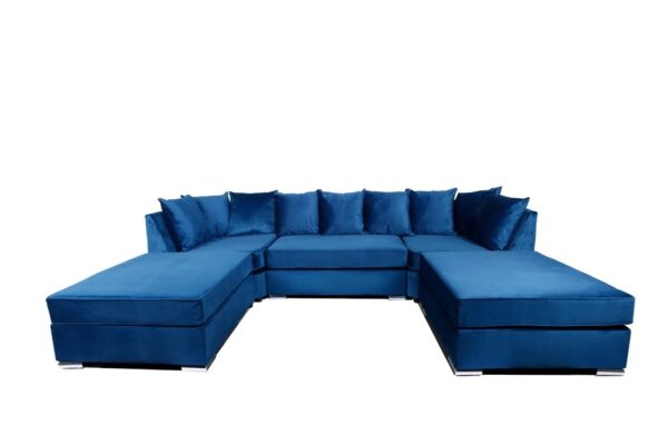 Luxurious Large Bishop U-Shape Sofa with Customizable Options