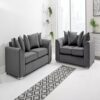 Dylan Plush velvet Fabric Sofa - (3+2 Sofa Set)