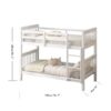 The Versatile Single Wooden Bunk Bed