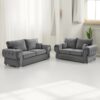 Verona Chesterfield Velvet Sofa – Luxury 2 & 3 Seater Set