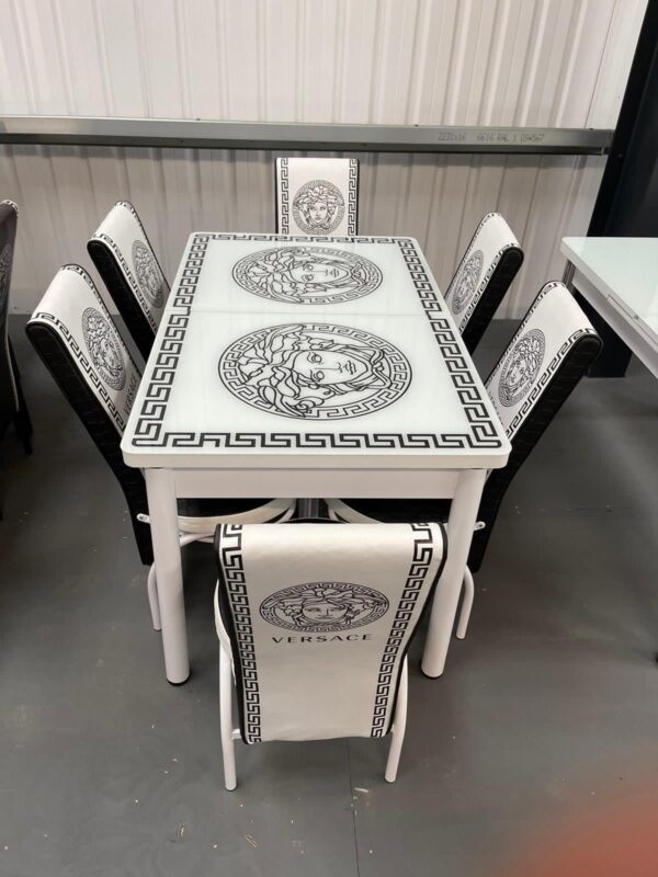 Turkish Versace Glass Dining Set