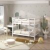 The Versatile Single Wooden Bunk Bed