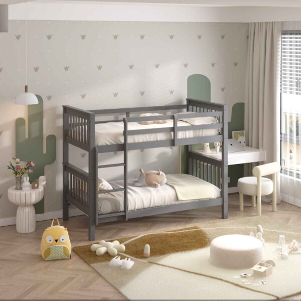 The Versatile Single Wooden Bunk Bed