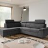 ARTIC Corner Sofa Bed with Storage & Pull-Out Bed