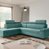 ARTIC Corner Sofa Bed with Storage & Pull-Out Bed