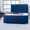 Hilton Upholstered Ottoman Storage Bed – Luxury Fabric Bed Frame in UK