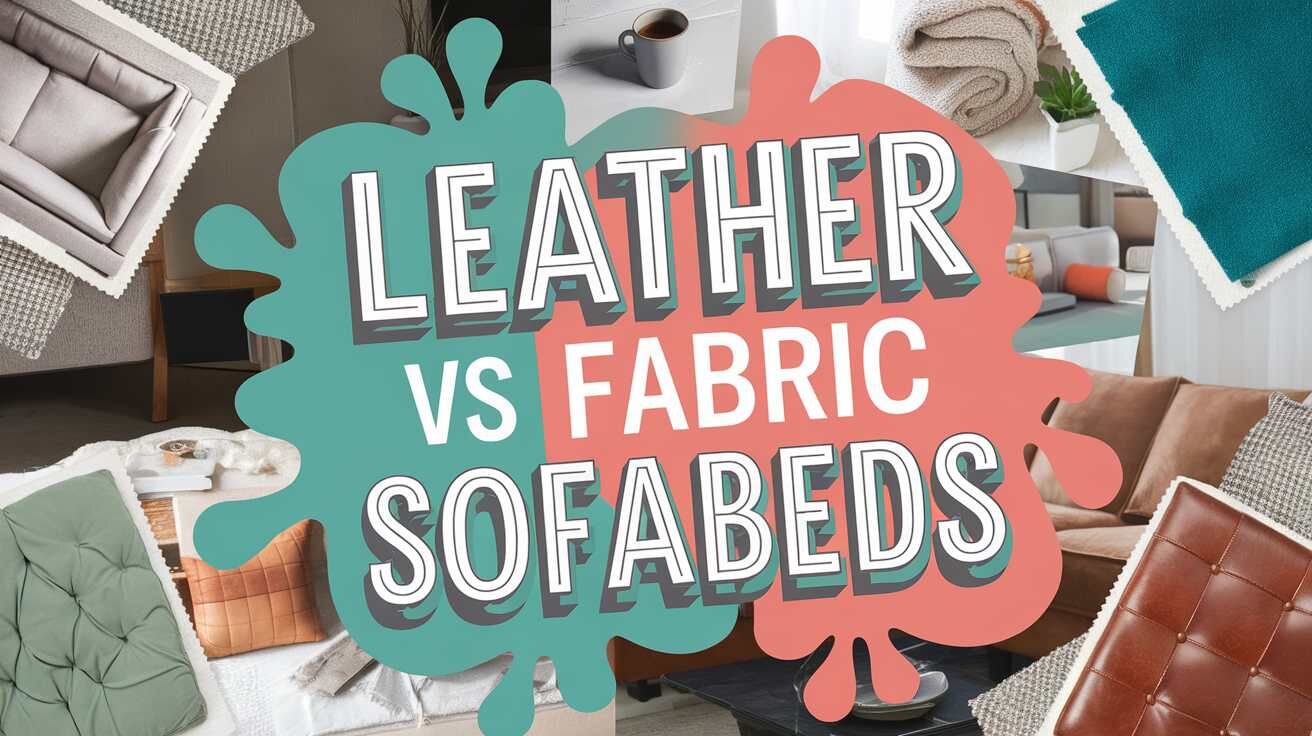 Leather vs Fabric Sofabeds