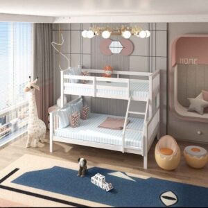 Trio Bunk Bed – Solid Triple Sleeper for Kids & Adults