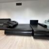 Leather Berlin Ottoman Sofa Bed